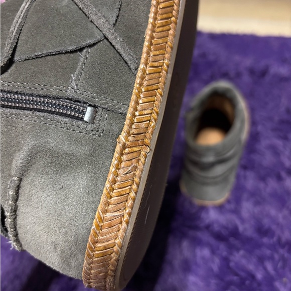 UGG Charcoal Suede Boots - Picture 10 of 15